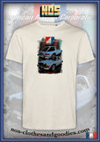 tee shirt unisex AMC pacer LT 1980 bleu av/ar