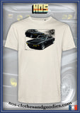 tee shirt BMW E9 3.0CSI 2800 noire avant