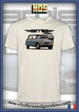 tee shirt unisex citroën Ami 8 bleue 1970