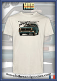 tee shirt unisex Honda Civic MK1 verte