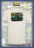 tee shirt unisex Hudson Hornet verte 1951