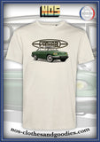 Tee shirt unisex Panhard 24 CT vert / blanc