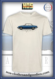 Tee shirt unisex Panhard 24 BT bleu /blanc