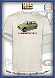 tee shirt Peugeot 104 verte