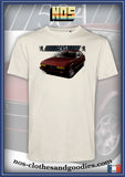 unisex t-shirt Peugeot 504 coupe red 1983