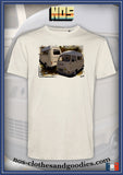 Renault Estafette unisex t-shirt ivory front/rear
