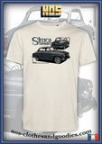 tee shirt unisex simca aronde 9 grand large 1954 av/ar