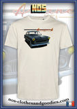 Tee shirt unisex Simca Ariane 4 grise 1957