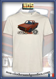 unisex t-shirt VW Caddy orange coat of arms