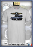 tee shirt unisex  BMW 507 grise 1958