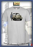 tee shirt unisex  BMW isetta beige