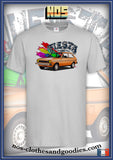 tee shirt unisex Ford Fiesta 1978 orange