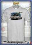 tee shirt unisex Ford ranchero blanc arrière