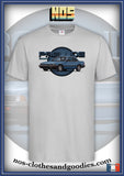 tee shirt unisex Honda prélude MK2 bleue
