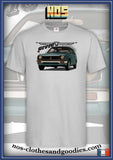 tee shirt unisex Honda Civic MK1 verte