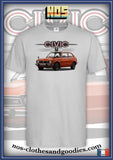 tee shirt unisex Honda Civic MK1 rouge RS