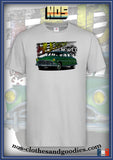 tee shirt unisex Hudson Hornet verte 1951
