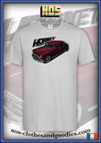 tee shirt unisex Hudson Hornet rouge