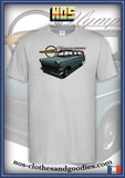 tee shirt unisex Opel Olympia P2 caravan 1962