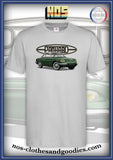 Tee shirt unisex Panhard 24 CT vert / blanc
