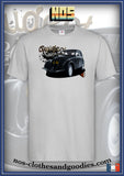 tee shirt unisex Peugeot 202 noire