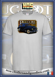 Tee-shirt unisex Peugeot 203 berline noire