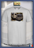 Renault Estafette unisex t-shirt ivory front/rear