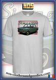 Tee shirt unisex  Simca 1000 1963 verte