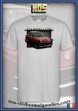 Tee-shirt unisex VW  fastback rouge