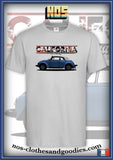 tee shirt unisex VW cox cab 1303 usa super beetle 1979 california