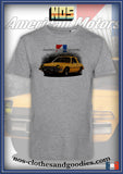 tee shirt unisex AMC PACER jaune