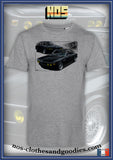 tee shirt BMW E9 3.0CSI 2800 noire avant