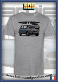 tee shirt unisex citroën Ami 8 bleue 1970