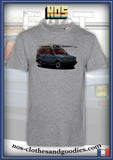 unisex t-shirt Fiat 126 FSM gray