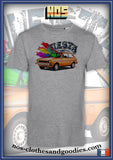 tee shirt unisex Ford Fiesta 1978 orange