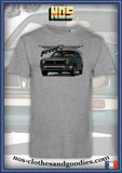 tee shirt unisex Honda Civic MK1 verte