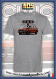 tee shirt unisex Honda Civic MK1 rouge RS
