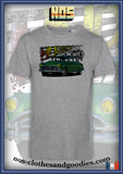 tee shirt unisex Hudson Hornet verte 1951