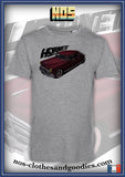 tee shirt unisex Hudson Hornet rouge