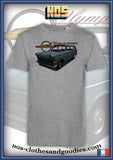 tee shirt unisex Opel Olympia P2 caravan 1962