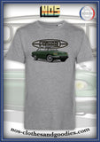 Tee shirt unisex Panhard 24 CT vert / blanc