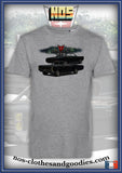 tee shirt unisex Pontiac GTO découvrable noire