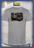 Renault Estafette unisex t-shirt ivory front/rear