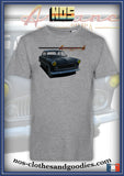 Tee shirt unisex Simca Ariane 4 grise 1957