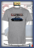 tee shirt unisex VW cox cab 1303 usa super beetle 1979 california