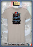 tee shirt unisex AMC pacer LT 1980 bleu av/ar
