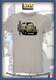 tee shirt unisex  BMW isetta beige