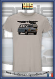 tee shirt unisex citroën Ami 8 bleue 1970