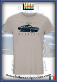 tee shirt unisex Ford Mustang fastback