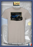 tee shirt unisex Ford T Touring bleue